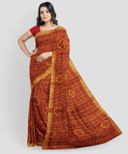 Load image into Gallery viewer, Gracefull Gathchola Cotton Saree