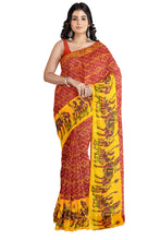 Load image into Gallery viewer, Daily Wear Cotton Rajasthani Gathchola Saree - AtoZSaree