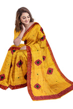 Load image into Gallery viewer, Pure Cotton Rajasthani Gathchola Saree | AtoZSaree