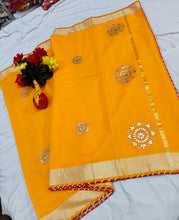 Load image into Gallery viewer, Pastel Shade Soft Kota Doria Saree