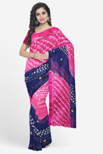 Load image into Gallery viewer, Vibrant Hand Tie-Dye Bandhani Saree with Attached Blouse