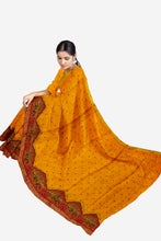 Load image into Gallery viewer, Pure Cotton Gathchola Saree In Elephant Print