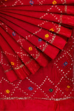 Load image into Gallery viewer, Flawless Bandhani Art on Pure Viscose Georgette