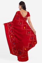 Load image into Gallery viewer, Flawless Bandhani Art on Pure Viscose Georgette