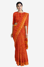 Load image into Gallery viewer, Traditional Rajasthani Cotton Saree