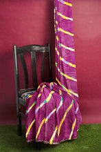 Load image into Gallery viewer, Premium Hand-Tied Bandhani on Viscose Georgette Fabric