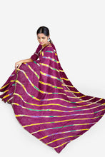 Load image into Gallery viewer, Premium Hand-Tied Bandhani on Viscose Georgette Fabric
