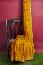 Load image into Gallery viewer, Luxury Pure Viscose Georgette Bandhej Saree