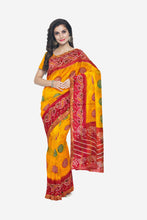 Load image into Gallery viewer, Pure Cotton Gathchola Saree