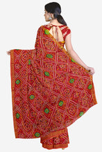 Load image into Gallery viewer, Beautiful Gota Border Gadchola Saree