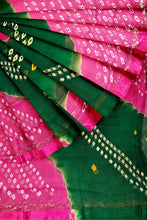 Load image into Gallery viewer, The Heritage Bandhani Pure Viscose Saree