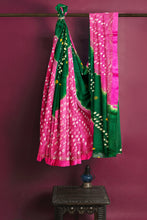 Load image into Gallery viewer, The Heritage Bandhani Pure Viscose Saree
