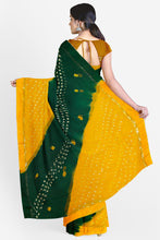 Load image into Gallery viewer, Handloom Pure Bandhani Viscose Georgette Saree