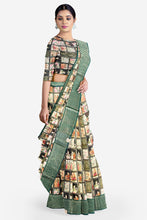 Load image into Gallery viewer, Stylish Soft Silk Saree with Banarasi Border for Women