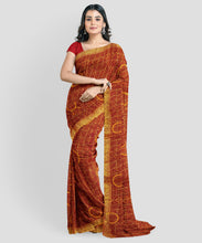 Load image into Gallery viewer, Gracefull Gathchola Cotton Saree
