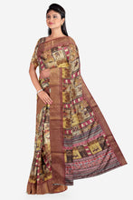 Load image into Gallery viewer, Beautiful Soft Silk Saree with Traditional Banarasi Border