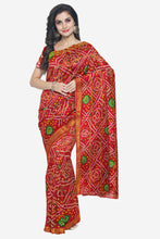 Load image into Gallery viewer, Beautiful Gota Border Gadchola Saree
