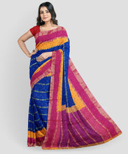 Load image into Gallery viewer, Beautiful Rajasthani Gadchola Cotton Saree
