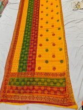 Load image into Gallery viewer, Classic Bandhej Cotton Saree

