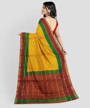 Load image into Gallery viewer, Ethnic Rajasthani Print Cotton Gathchola Saree
