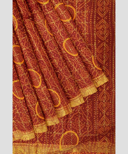 Load image into Gallery viewer, Gracefull Gathchola Cotton Saree
