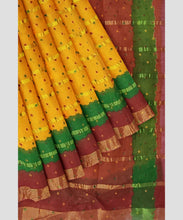 Load image into Gallery viewer, Ethnic Rajasthani Print Cotton Gathchola Saree

