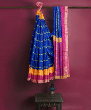 Load image into Gallery viewer, Beautiful Rajasthani Gadchola Cotton Saree
