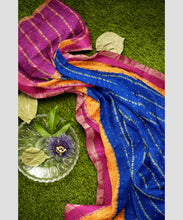 Load image into Gallery viewer, Beautiful Rajasthani Gadchola Cotton Saree
