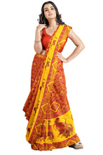 Load image into Gallery viewer, Gujari Print Saree In Ten Line
