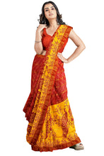 Load image into Gallery viewer, Gujari Print Gathchola Saree In Rajasthani Style
