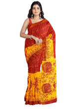 Load image into Gallery viewer, Gujari Print Gathchola Saree In Rajasthani Style

