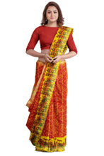 Load image into Gallery viewer, Printed Gathchola Cotton Saree
