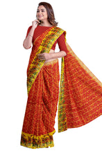 Load image into Gallery viewer, Printed Gathchola Cotton Saree
