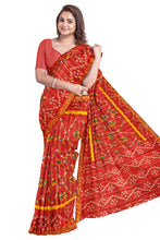 Load image into Gallery viewer, Pure Cotton Saree In Traditional Print
