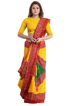 Load image into Gallery viewer, Multicolor Bandhej Saree With Gathchola
