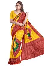 Load image into Gallery viewer, Multicolor Bandhej Saree With Gathchola
