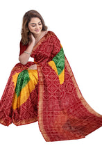 Load image into Gallery viewer, Lightweight Bandhej Cotton Saree | AtoZSaree
