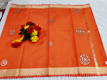 Load image into Gallery viewer, Elegant Handwoven Kota Doria Saree
