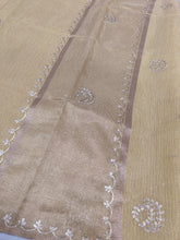 Load image into Gallery viewer, Royal Mustard Yellow Zari Kota Saree

