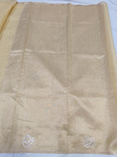 Load image into Gallery viewer, Royal Mustard Yellow Zari Kota Saree
