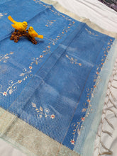 Load image into Gallery viewer, Timeless Zari Embellished Kota Saree
