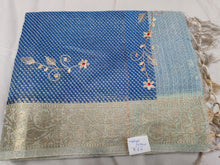 Load image into Gallery viewer, Timeless Zari Embellished Kota Saree
