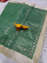 Load image into Gallery viewer, Stylish Zari Embellished Kota Saree
