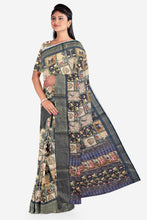 Load image into Gallery viewer, Soft Silk Saree with Rich Banarasi Border &amp; Blouse