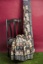 Load image into Gallery viewer, Soft Silk Saree with Rich Banarasi Border &amp; Blouse