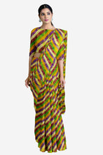 Load image into Gallery viewer, Simple Daily Wear Gathchola Cotton Saree
