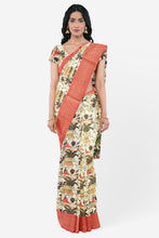Load image into Gallery viewer, Classic Soft Silk Banarasi Border Saree for Festive Wear
