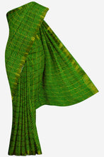 Load image into Gallery viewer, Sawan Special Lehariya Saree In Cotton Gathchola Fabric
