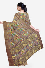 Load image into Gallery viewer, Premium Soft Silk Saree with Traditional Banarasi Border