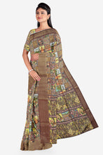 Load image into Gallery viewer, Premium Soft Silk Saree with Traditional Banarasi Border